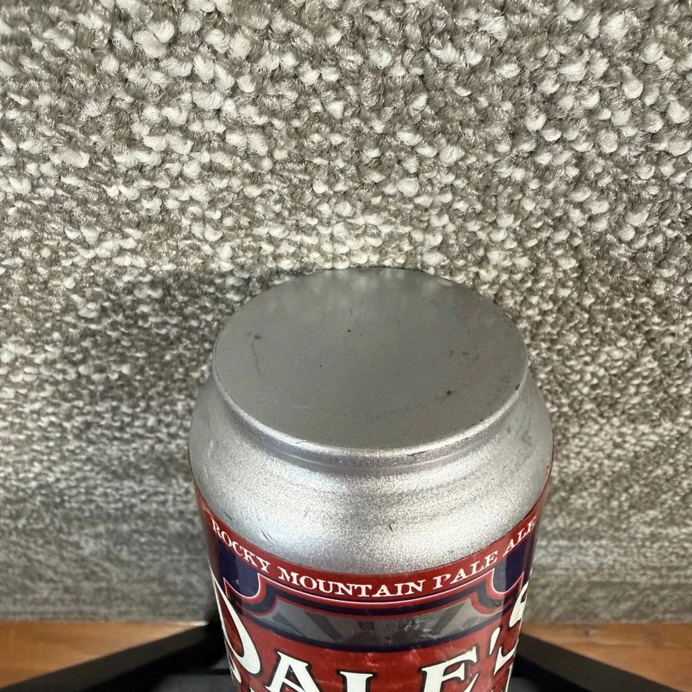Oskar Blues Dale's Pale Ale Beer Can Tap Handle Red Blue Silver Bar Decor
